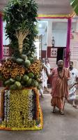 Pujana at HH Shrimat Parijnanashram Paduka Sannidhi, at SAT-Vittla